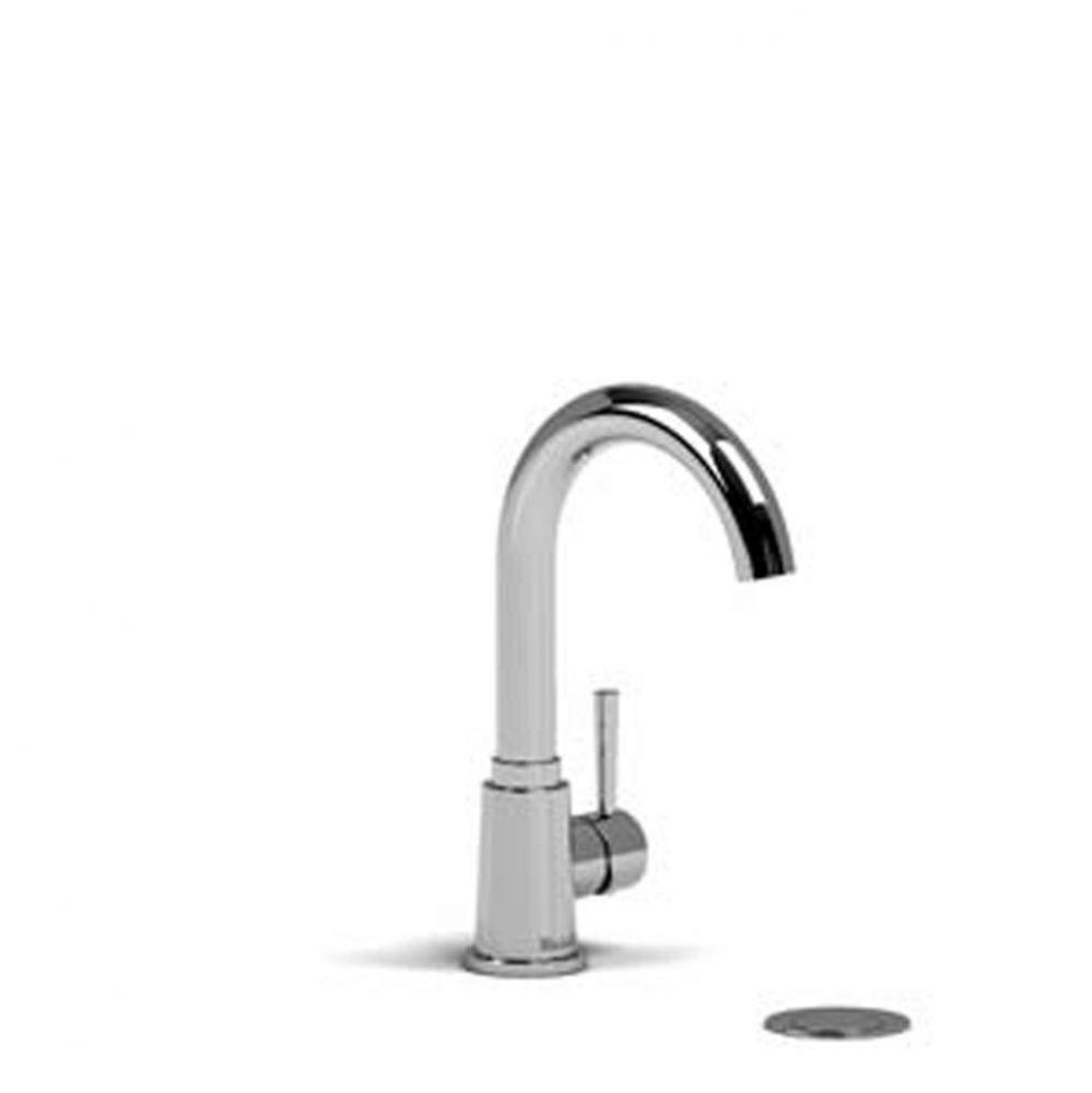 Single hole lavatory faucet