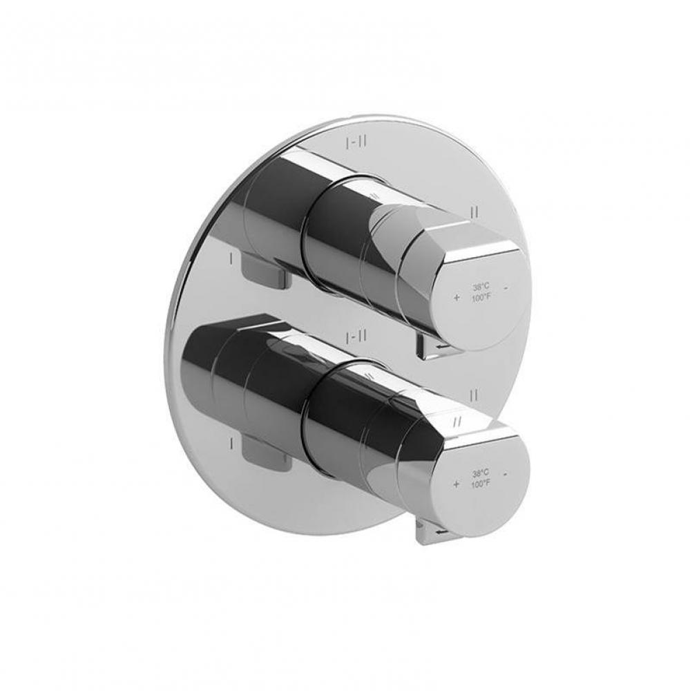 4-way Type T/P (thermostatic/pressure balance) coaxial valve trim