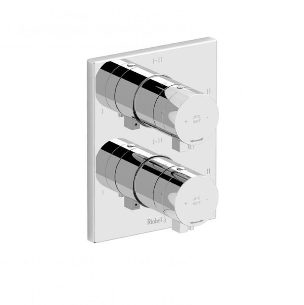 4-Way Type T/P (Thermostatic/Pressure Balance) Coaxial Valve Trim
