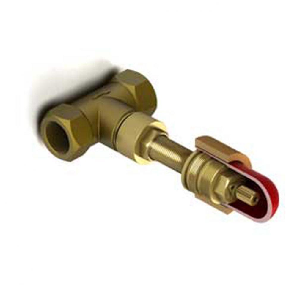 1/2'' shut-off valve rough