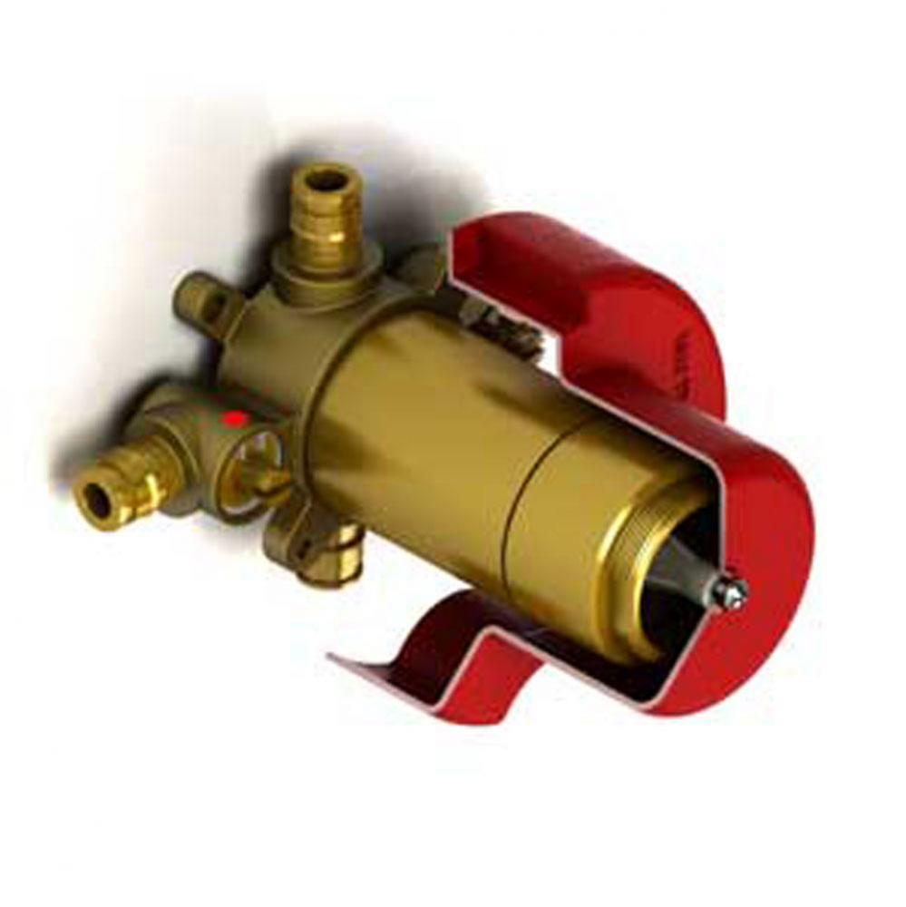 2-way Type T/P (thermostatic/pressure balance) coaxial valve rough EXPANSION PEX