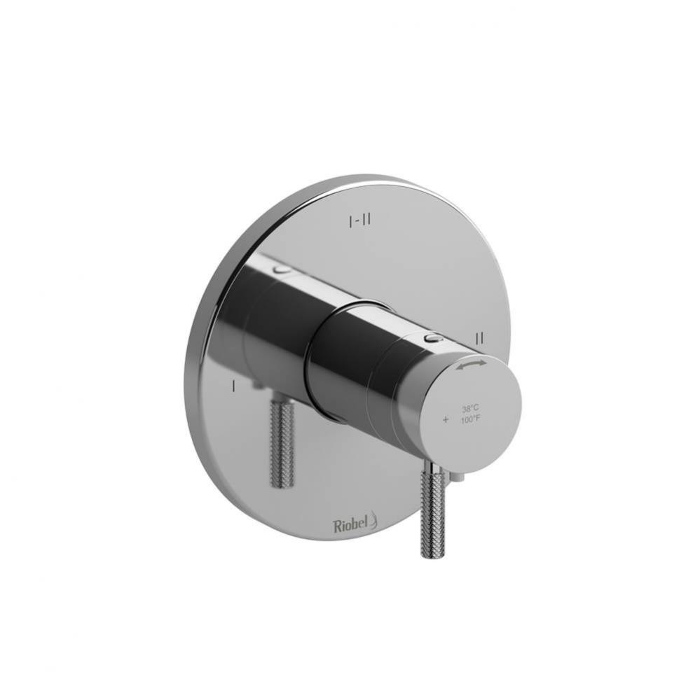 Riu™ 1/2'' Therm & Pressure Balance Trim With 3 Functions