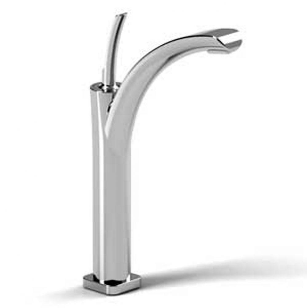 Single hole lavatory faucet