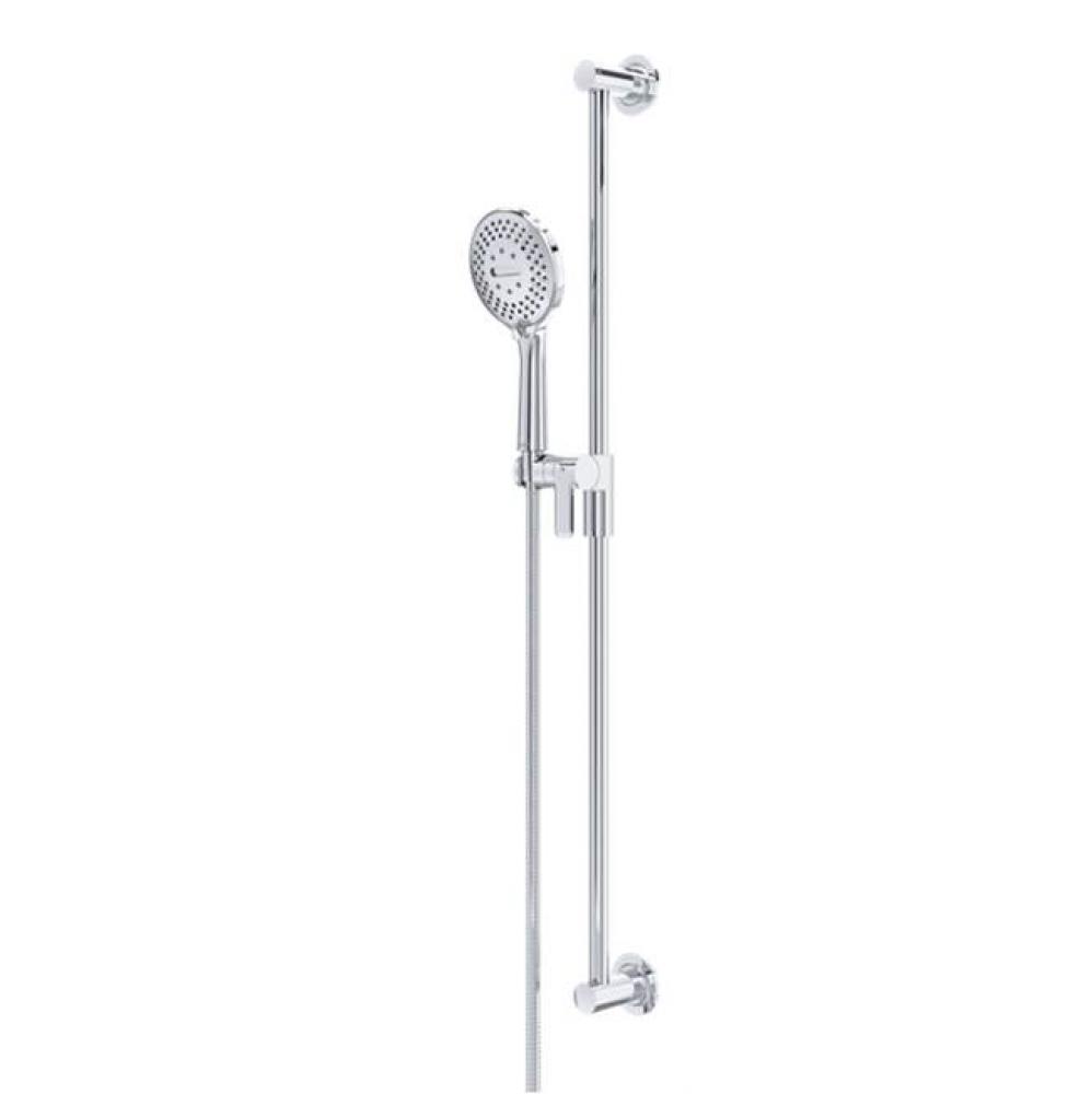 Handshower Set With 36'' Slide Bar and 5-Function Handshower