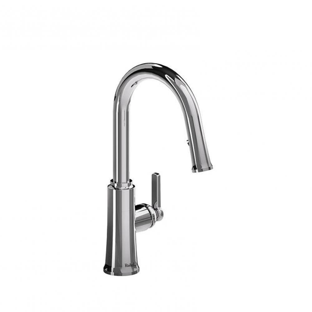 Trattoria™ Pull-Down Kitchen Faucet With C-Spout
