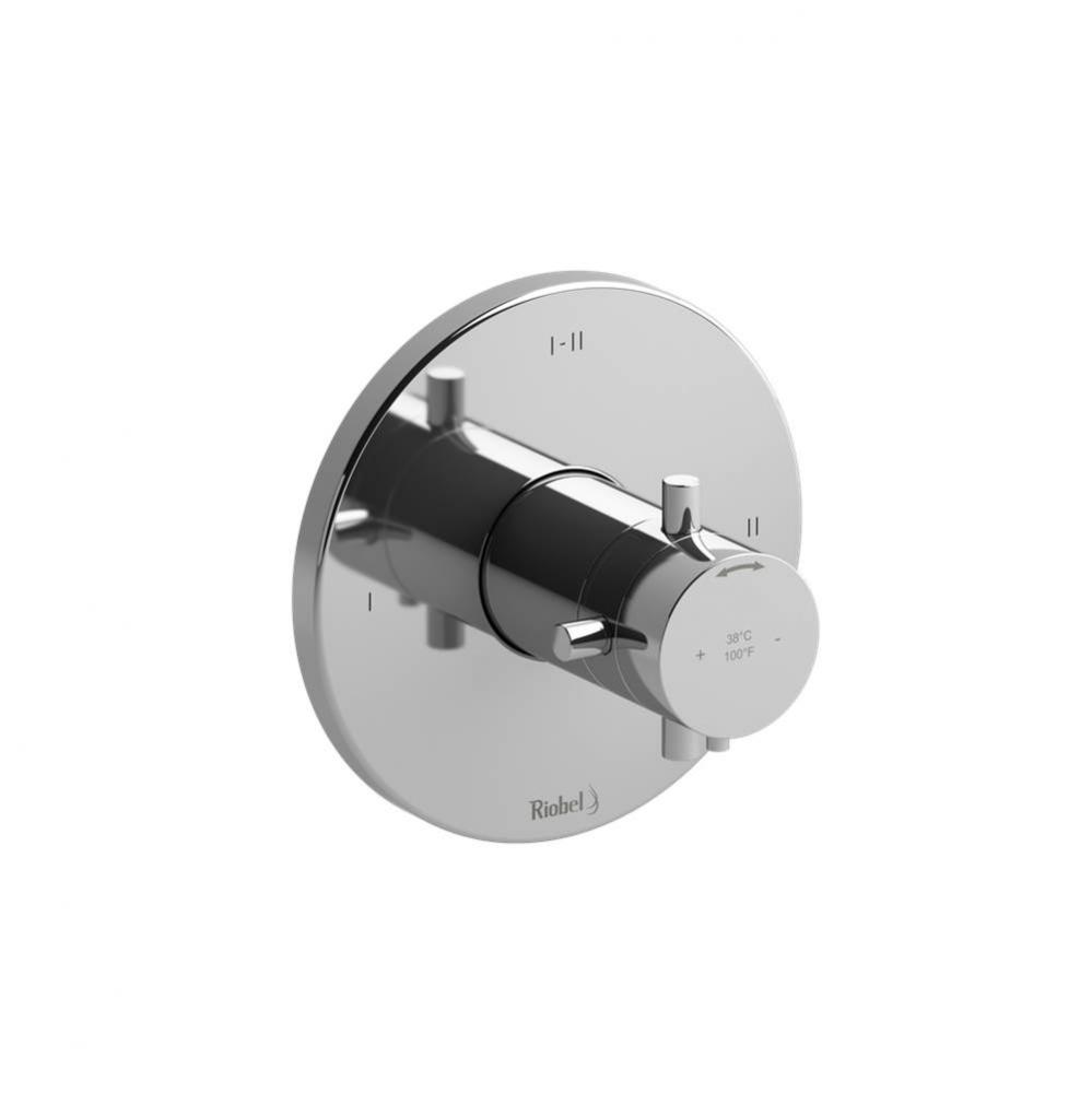 2-way Type T/P (thermostatic/pressure balance) coaxial complete valve