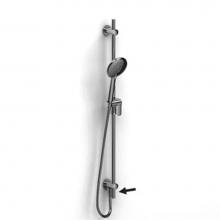Riobel 4613C - Hand shower rail with built-in elbow supply