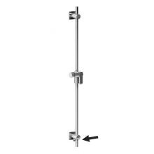 Riobel 4846C - Shower rail with built-in elbow supply without hand shower
