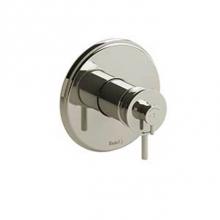 Riobel ATOP44PN - 2-way no share Type T/P (thermostatic/pressure balance) coaxial complete valve