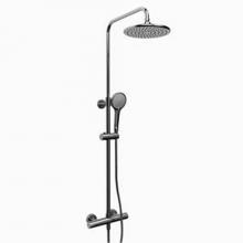 Riobel CSTM57C - Duo shower rail with Type T (thermostatic) 1/2'' external bar