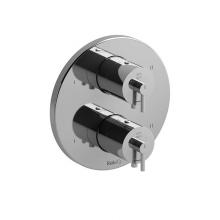 Riobel TCSTM88BN - 4-way no share Type T/P (thermostatic/pressure balance) coaxial valve trim