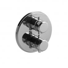 Riobel MMRD46KC - 4-way Type T/P (thermostatic/pressure balance) ¾'' coaxial complete valve