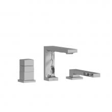 Riobel RF19C - 2-way 3-piece Type T (thermostatic) coaxial deck-mount tub filler with handshower