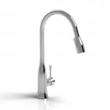 Riobel ED101C-15 - Edge Kitchen Faucet With Spray 1.5Gpm (5.7L/Min)