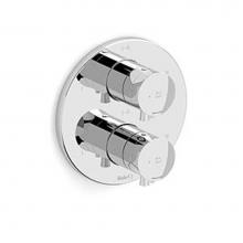 Riobel EDTM46C - 4-way Type T/P (thermostatic/pressure balance) ¾'' coaxial complete valve