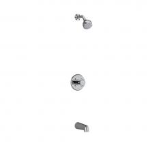 Riobel KIT4744GN+C - Type T/P (thermostatic/pressure balance) 1/2'' coaxial 2-way no share with shower head a