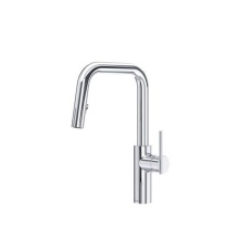 Riobel LTSQ201C - Lateral™ Pull-Down Kitchen Faucet With U-Spout