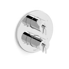 Riobel TGS88C - 4-way no share Type T/P (thermostatic/pressure balance) coaxial valve trim
