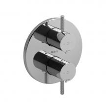 Riobel RUTM83KNC - 4-way Type T/P (thermostatic/pressure balance) 3/4'' coaxial complete valve