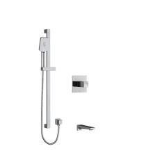 Riobel KIT#1244RFC-EX - 1/2'' 2-way Type T/P (thermostatic/pressure balance) coaxial system with spout and hand