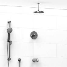 Riobel KIT#1345GSC-6-SPEX - Type T/P (thermostatic/pressure balance)  1/2'' coaxial 3-way system with hand shower ra