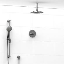 Riobel KIT#1623C-6-EX - Type T/P (thermostatic/pressure balance) 1/2'' coaxial system with hand shower rail and