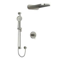 Riobel KIT#2745CSTMBN-SPEX - Type T/P (thermostatic/pressure balance) 1/2'' coaxial 3-way system with hand shower rai