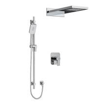 Riobel KIT#2745FRC-EX - Type T/P (thermostatic/pressure balance)  1/2'' coaxial 3-way system with hand shower ra
