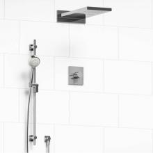 Riobel KIT#2745PATQC-EX - Type T/P (thermostatic/pressure balance) 1/2'' coaxial 3-way system with hand shower rai