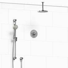 Riobel KIT#323CSTMC-6-EX - Type T/P (thermostatic/pressure balance) 1/2'' coaxial 2-way system with hand shower and