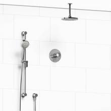 Riobel KIT#323EDTMC-6 - Type T/P (thermostatic/pressure balance) 1/2'' coaxial 2-way system with hand shower and