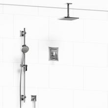 Riobel KIT#323EFC-6 - Type T/P (thermostatic/pressure balance) 1/2'' coaxial 2-way system with hand shower and