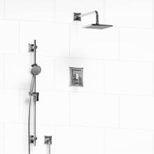 Riobel KIT#323EFC-SPEX - Type T/P (thermostatic/pressure balance) 1/2'' coaxial 2-way system with hand shower and