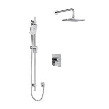 Riobel KIT#323FRC-SPEX - Type T/P (thermostatic/pressure balance)  1/2'' coaxial 2-way system with hand shower an