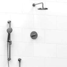 Riobel KIT#323GSC-EX - Type T/P (thermostatic/pressure balance)  1/2'' coaxial 2-way system with hand shower an