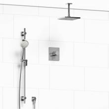 Riobel KIT#323PATQC-6 - Type T/P (thermostatic/pressure balance) 1/2'' coaxial 2-way system with hand shower and