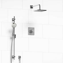 Riobel KIT#323PATQC-SPEX - Type T/P (thermostatic/pressure balance) 1/2'' coaxial 2-way system with hand shower and