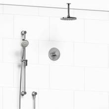 Riobel KIT#323SYTMC-6-EX - Type T/P (thermostatic/pressure balance) 1/2'' coaxial 2-way system with hand shower and