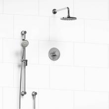 Riobel KIT#323SYTMC - Type T/P (thermostatic/pressure balance) 1/2'' coaxial 2-way system with hand shower and