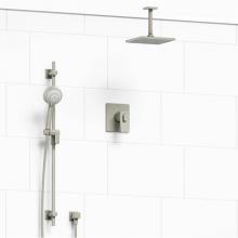 Riobel KIT#323ZOTQBN-6-EX - Type T/P (thermostatic/pressure balance) 1/2'' coaxial 2-way system with hand shower and