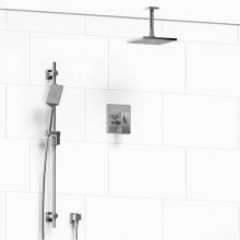 Riobel KIT#323ZOTQC-6-EX - Type T/P (thermostatic/pressure balance) 1/2'' coaxial 2-way system with hand shower and
