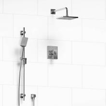 Riobel KIT#323ZOTQC-SPEX - Type T/P (thermostatic/pressure balance) 1/2'' coaxial 2-way system with hand shower and