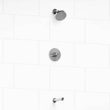 Riobel KIT#4744CSTMBN-SPEX - Type T/P (thermostatic/pressure balance) 1/2'' coaxial 2-way no share with shower head a