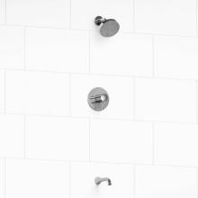 Riobel KIT#4744EDTMC-EX - Type T/P (thermostatic/pressure balance) 1/2'' coaxial 2-way no share with shower head a