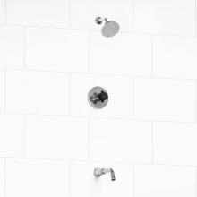 Riobel KIT#4744MMRDXCBK-SPEX - Type T/P (thermostatic/pressure balance) 1/2'' coaxial 2-way no share with shower head a