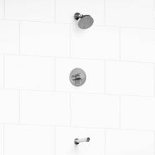 Riobel KIT#4744PATMC-SPEX - Type T/P (thermostatic/pressure balance) 1/2'' coaxial 2-way no share with shower head a