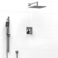 Riobel KIT#5123C-EX - Type T/P (thermostatic/pressure balance) 1/2'' coaxial 2-way system with hand shower and