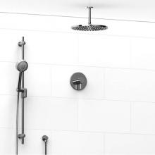Riobel KIT#5423C-6-SPEX - Type T/P (thermostatic/pressure balance) 1/2'' coaxial 2-way system with hand shower and