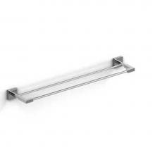 Riobel KS6C - Kubik™ Double 24'' Towel Bar