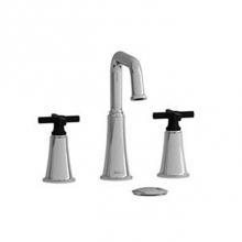 Riobel MMSQ08+CBK - 8'' lavatory faucet